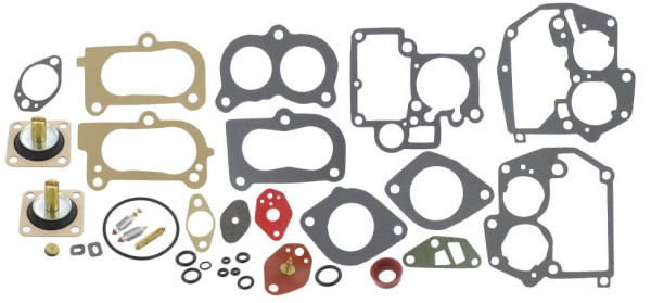 Carburetor rebuild/gasket kit Pierburg: 2E3 2E4 Vanagon Golf 1 - 049198571S